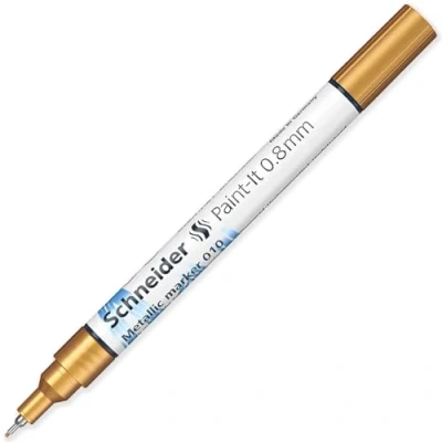 Abbildung von Schneider Metallicmarker Paint It 010 0,8mm gold metallic