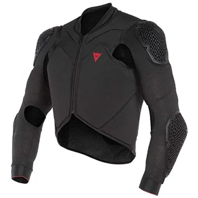 Abbildung von Dainese Men&#039;s Rhyolite Safety Jacket Lite Protektorenjacke MTB, Schwarz, S