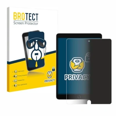 Abbildung von BROTECT Anti Spy Blickschutzfolie für Apple iPad 10.2&quot; WiFi Cellular 2021 (9. Gen.) Privacy Screen Protector [Displayschutz, Sichtschutz]