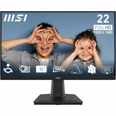 Abbildung von MSI PRO MP225V 21.5 Zoll Full HD Office Monitor 1920 x 1080 VA Panel, 100 Hz, Eye Friendly Screen, Tilt Adjustable HDMI™, D Sub (VGA)