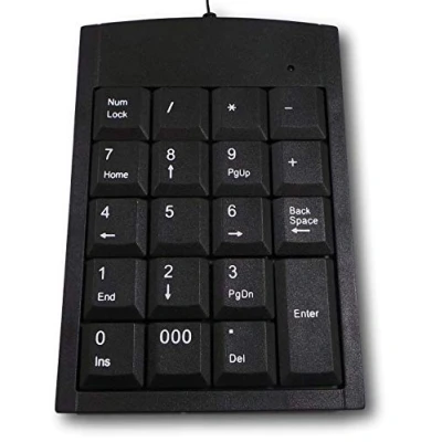 Abbildung von SM PC® Nummerische Tastatur für Notebook USB Version Ziffernblock Nummernblock #224