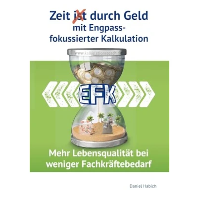 Abbildung von Zeit durch Geld mit Engpassfokussierter Kalkulation: Mehr Lebensqualität bei weniger Fachkräftebedarf.