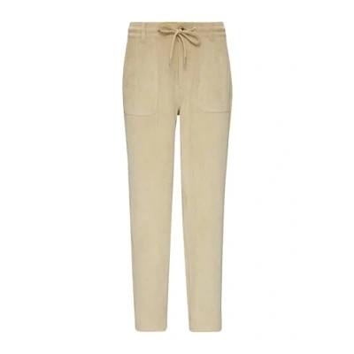 Abbildung von s.Oliver Fliessende JOG Stoffhose, Damen, Größe: 42, Beige