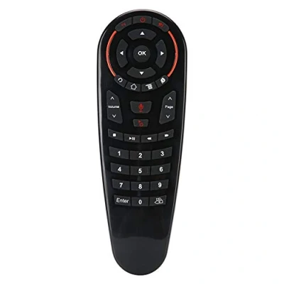 Abbildung von 2.4G Wireless Air Remote Mouse, Smart Voice Fernbedienung mit USB Empfänger, Plug and Play, 33 Tasten Mouse für Android TV Box/PC/Smart TV/Projektor