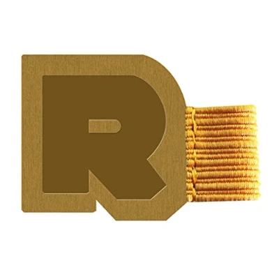 Abbildung von Rhodia 194182C Stiftehalter / Stiftschlaufe selbstklebend, 4x3cm, für Blöcke, Notizbücher und Kalender, 1 Stück, Gold
