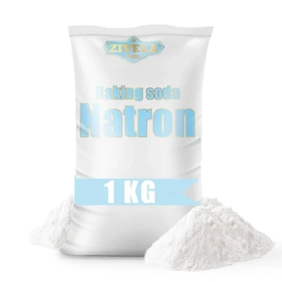Abbildung von Natron pulver, Baking Soda 1000g Natriumbicarbonat, Natriumsalz 1kg E500 Backsoda 100% Rein, Lebensmittelqualität