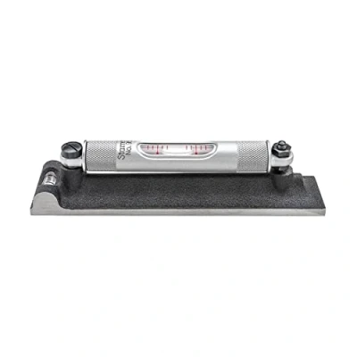Abbildung von Starrett 98 6 Zoll Präzisions Maschinisten Wasserwaage, Schwarz