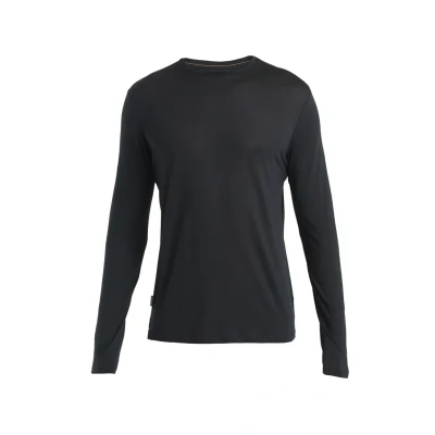Abbildung von Icebreaker MER Coollite Sphere Langarmshirt, Herren, Größe: Medium, Black