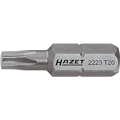 Abbildung von HAZET 2223 T10 Schrauberbit Nickel Chrom Molybdänstahl TORX