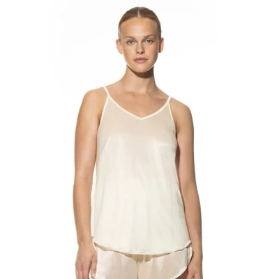 Abbildung von Mey Tagwäsche Serie Coco Damen Spaghetti Tops Champagner S(S)