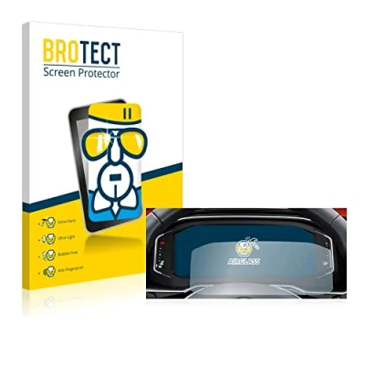 Abbildung von BROTECT Schutzglas für Volkswagen Tiguan 2021 Digital Cockpit Pro Schutzfolie Panzer Folie Glas [Extrem Kratzfest 9H, Anti Fingerprint,