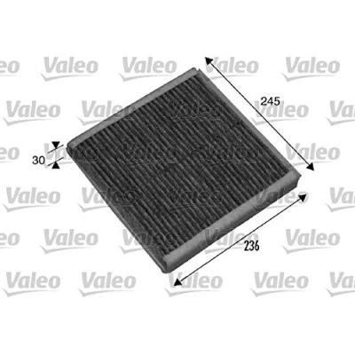 Abbildung von VALEO CLIMFILTER PROTECT 698862 Innenraumfilter Aktivkohlefilter 254 237 30 BMW: Z4 Roadster, Coupe