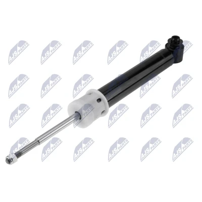 Abbildung von NTY A BM 050 Stoßdämpfer Hinterachse links, rechts Gasdruck Einrohr Teleskop oben Stift, unten Auge BMW: X5 (E53) 3.0d