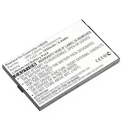 Abbildung von subtel Ersatzakku URC CB200 01000000118 MH28768 425060N 108098058018052 Ersatz Akku für Sonos Controller CR200 CB200WR1 Fernbedienung Fernsteuerung Zusatzakku 1850mAh, Batterie
