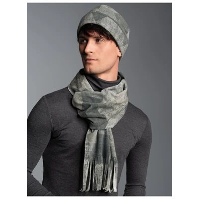 Abbildung von Trigema Fleeceschal &quot;TRIGEMA Fleece Schal mit Allover Print&quot;