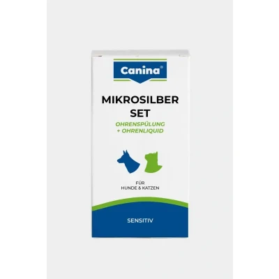 Abbildung von Canina Mikrosilber SET (Ohrenspülung &amp; Liquid)