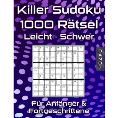 Abbildung von 1000 Summen Sudoku: Killer Sudoku Rätsel für Anfänger &amp; Fortgeschrittene