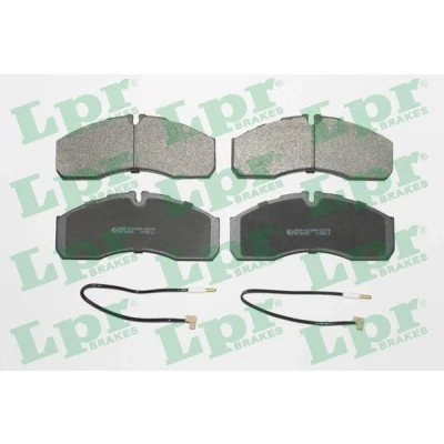 Abbildung von LPR 05P1109A Bremsbelagsatz RENAULT TRUCKS: Mascott Pritsche / Fahrgestell