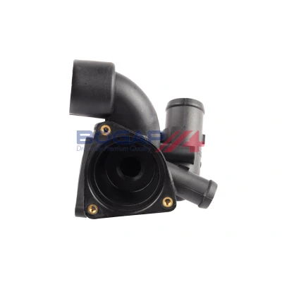 Abbildung von BOGAP A4246114 Thermostatgehäuse mit Dichtringen VOLKSWAGEN: Golf 4 Schrägheck, Bora Limousine, 5 AUDI: A3 Sportback, Schrägheck