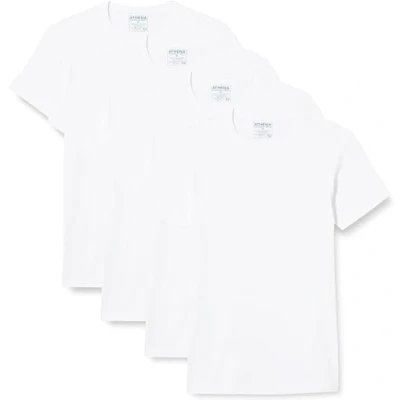 Abbildung von Athéna Herren Tee Choc 8D50 T Shirt, Weiß/Weiß/Weiß, M