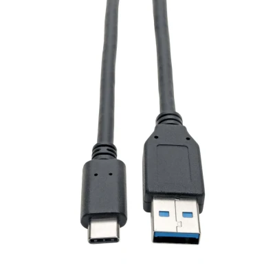 Abbildung von 0 Eaton Tripp Lite Series USB C zu A Kabel (Stecker/Stecker), 3.1 Gen 1 (5 Gbps), Thunderbolt 3 Compatible, 6 ft.