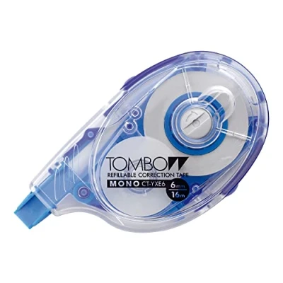 Abbildung von Tombow CT YXE6 Nachfüllbarer Korrekturroller, extra langes Band 6 mm x 16 m, geblistert