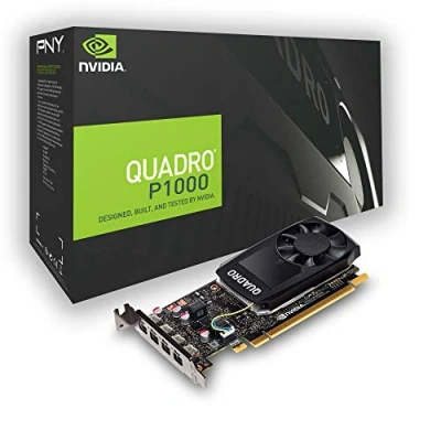 Abbildung von PNY Quadro P1000 4GB GDDR6 4x mini DP VCQP1000 PB Retail