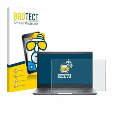 Abbildung von BROTECT Entspiegelungs Schutzfolie für Dell Latitude 5340 Laptop Matte Displayschutz Folie, Anti Reflex, Fingerprint
