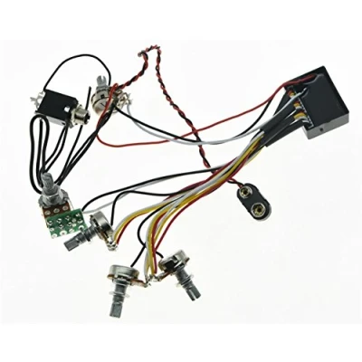 Abbildung von KAISH Prewired 2 Band Active and Passive EQ Equalizer Electric Bass Preamp Circuit