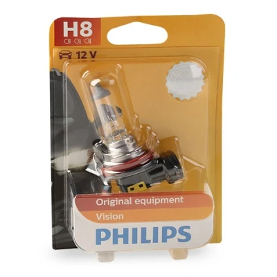 Abbildung von PHILIPS 12360B1 Glühlampe, Fernscheinwerfer H8 12V 35W Halogen BMW: 3 Coupe, Touring, 5 VOLVO: S80 II, C30, V50, AUDI: A4 B8 Avant
