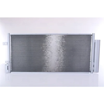 Abbildung von NISSENS 940581 Klimakondensator mit Trockner Aluminium 695 R 134a CHEVROLET: Aveo Schrägheck
