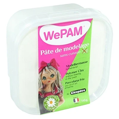 Abbildung von WePAM PFWBBB 145 Lufthärtende Modelliermasse, g, Weiß