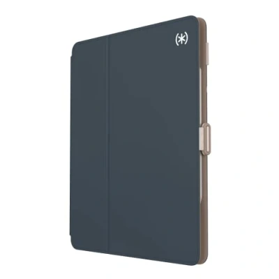 Abbildung von Speck Products iPad Pro 12,9 Zoll (2022) Balance Folio mit Microban (Mandelmilch/Mokka/Anthrazit), Hülle