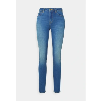 Abbildung von Lee Scarlett HIGH Jeans Skinny Fit, Damen, Größe: 32x33, Blue denim