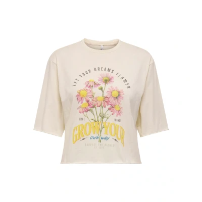 Abbildung von ONLY Kurzarmshirt ONLLUCY LIFE S/S FLOWERS TOP BOX JRS