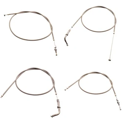 Abbildung von MOTOFLEX Bowdenzug Set silbergrau Simson SR2, SR2E (ab Fahrzg. 833190)