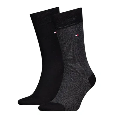 Abbildung von Tommy Hilfiger 2P Men Birdeye Sock Schwarz Gr 39/42 Herren