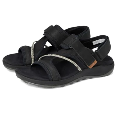 Abbildung von Merrell Terran 4 Backstrap Trekkingsandale, Damen, Größe: 42, Black Schuhe