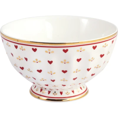 Abbildung von Greengate Layla French Bowl medium petit weiss 0,18l