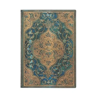 Abbildung von Turquoise Chronicles Midi Unlined Journal: Flexi softcover, 100 gsm, ribbon marker, memento pouch, book edge printing, no closure