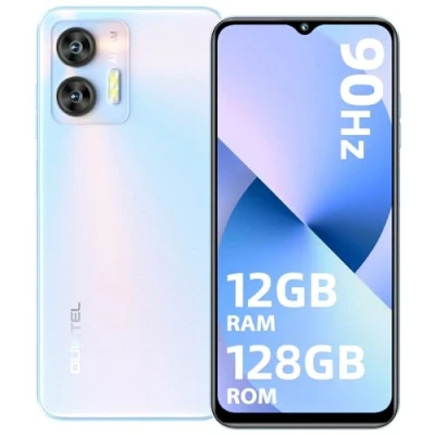 Abbildung von OUKITEL C36 (2023) Handy Ohne Vertrag, 12GB+128GB/1TB erweiterbar, 5150mAh 6.56&quot; HD+ Display Android 13 günstig Smartphone 4G, Octa Core Prozessor, 13MP Panorama Kamera,Dual SIM 3 Steckplatz, Wi Fi