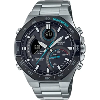 Abbildung von CASIO EDIFICE ECB 950DB 1AEF Smartwatch, Solaruhr,Armbanduhr,Herrenuhr,Stoppfunktion, Phone Finder, Bluetooth
