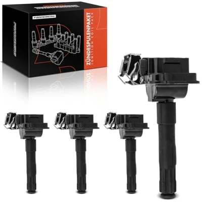 Abbildung von Frankberg 4x Zündspule Zündmodul Kompatibel mit A3 8L1 1.8T 1996 2003 A4 8D2 1995 2000 B.o.r.a 1J2 2005 Golf IV A6 A8 A.l.h.a.m.b.r.a P.a.s.s.a.t S.h.a.r.a.n Replace# 058905101