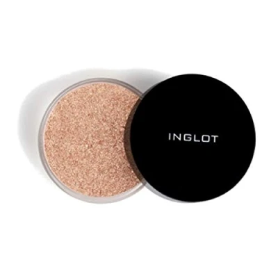 Abbildung von Inglot Glitzernder Staub Feb für Gesicht Augen Körper, Stark Pigmentiert, Ultimativen Schimmer in Pulver, Trendigen Look, 2.5 g : 07