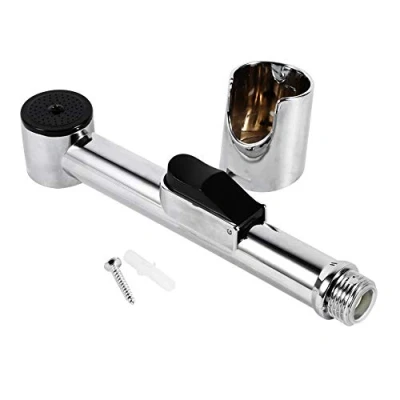Abbildung von MAGT Toilette Bidet Sprayer, Handheld Handbrause Verchromte ABS Sprühgerät Aufsatz für Badezimmer WC
