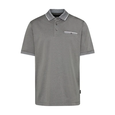 Abbildung von bugatti Poloshirt, Herren, Größe: Large, Asphalt