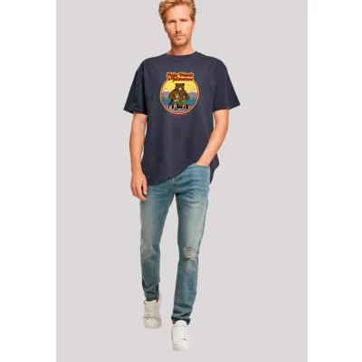 Abbildung von F4NT4STIC US National Parks MAKE Friends AT Yellowstone Tshirt print, Herren, Größe: 3XL, Navy