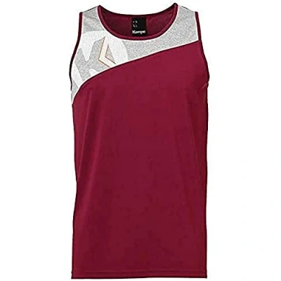 Abbildung von Kempa Herren Core 2.0 Unterhemd, deep rot/Dark grau melang, XXL