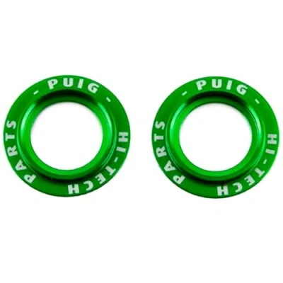 Abbildung von Puig Aluminium Ringe Set 20025V für Schutz von Gabel/Kippbar PHB19