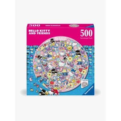 Abbildung von Rundpuzzle Hello Kitty and Friends